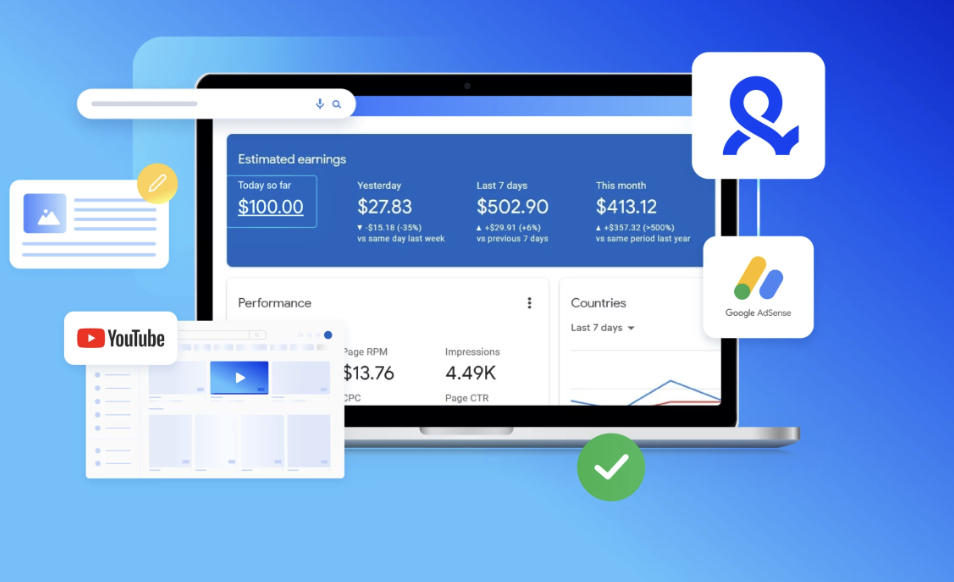 548I will design google adsense approval for your niche website